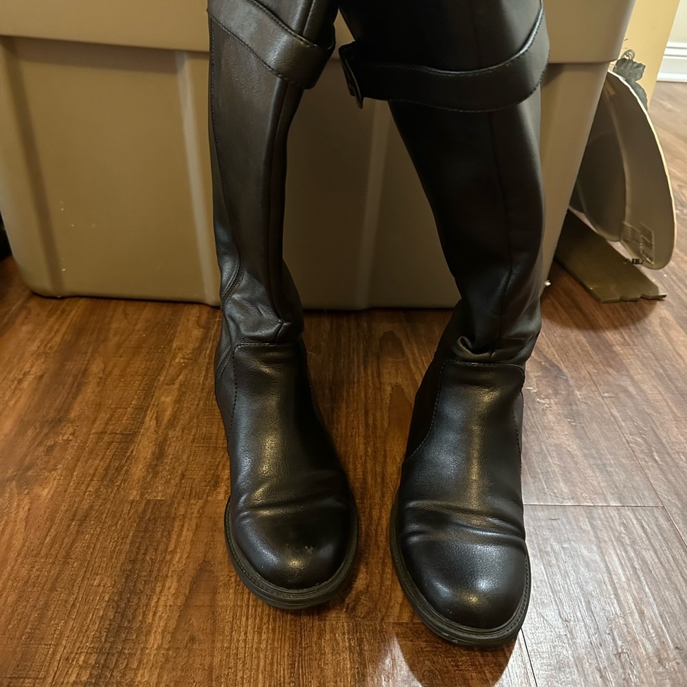 David Tate knee high boots